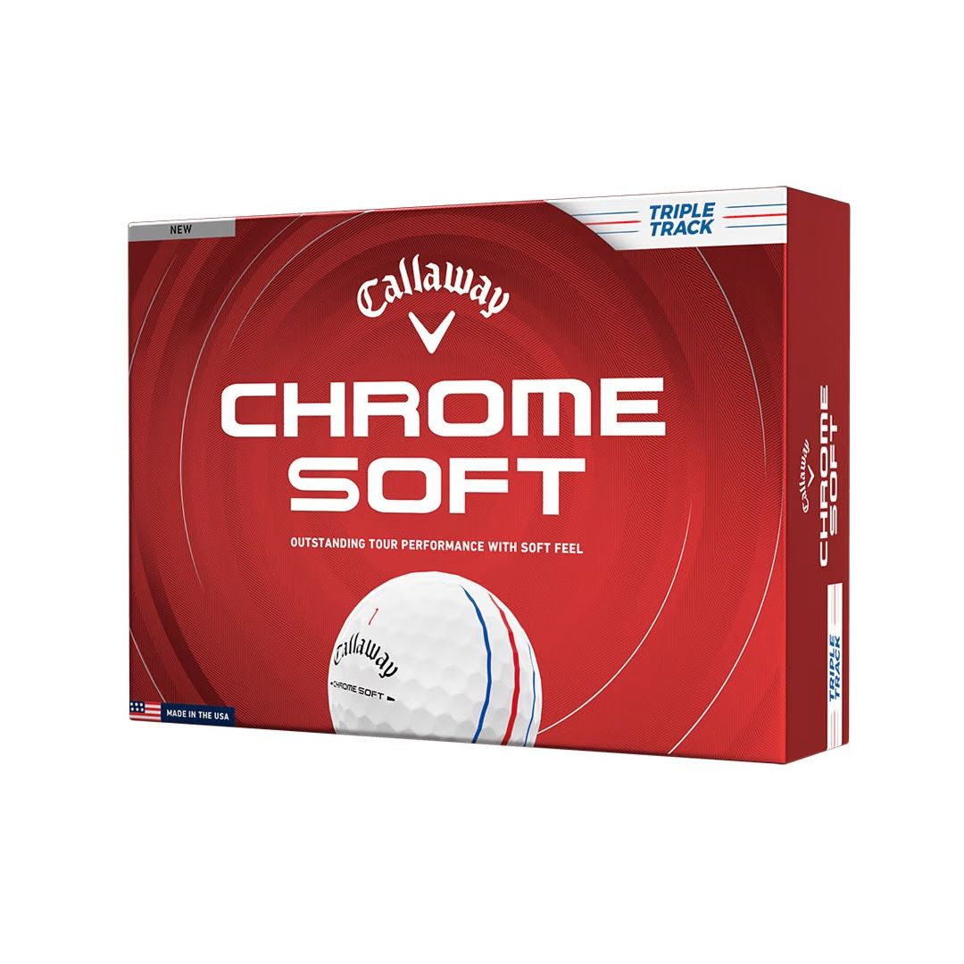 Callaway Chrome Soft Triple Track Golf Balls