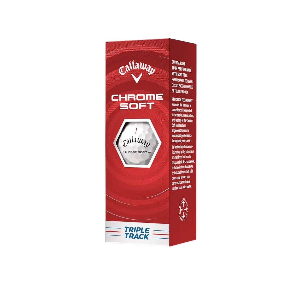 Callaway Chrome Soft Triple Track Golf Balls