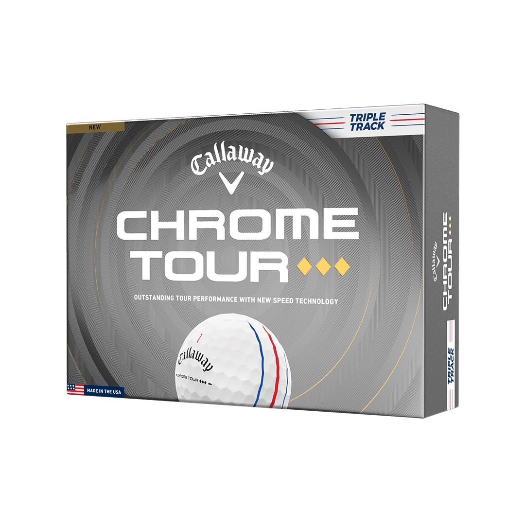 Callaway Chrome Tour TD Triple Track Golf Balls