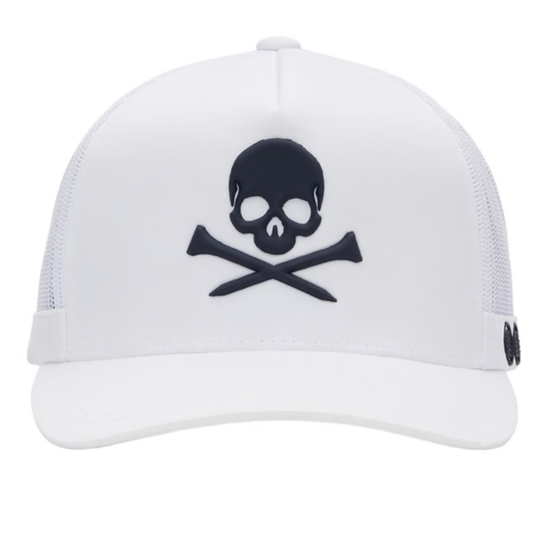 G/FORE Men's Skull & T'S Trucker Adjustable Cap