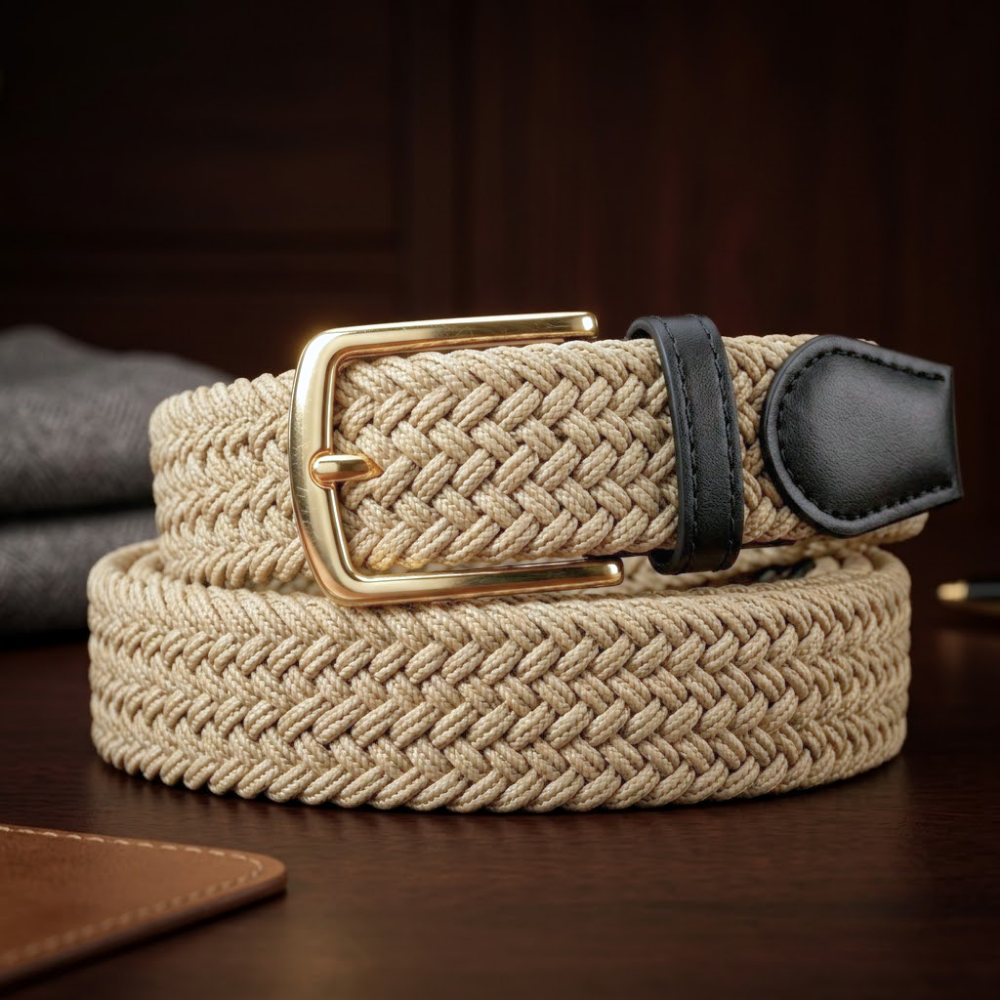 GolfBasic Premium Woven Ladies Belts