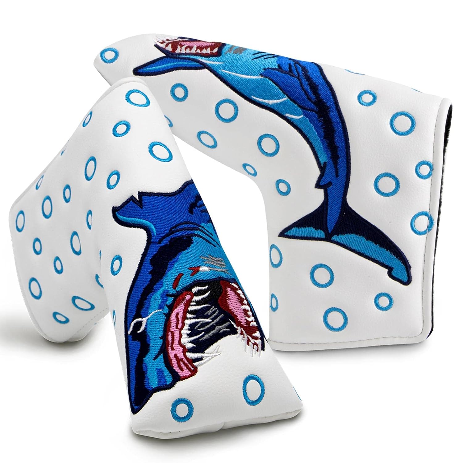 GolfBasic Shark Golf Blade Putter Cover