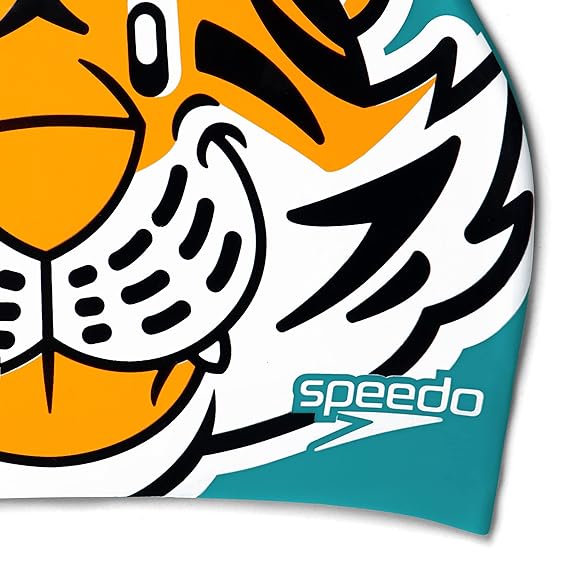 Speedo Printed Character Swim Caps for Tot's