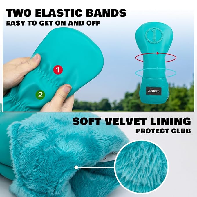 GolfBasic Frost Line  Golf Headcover Set
