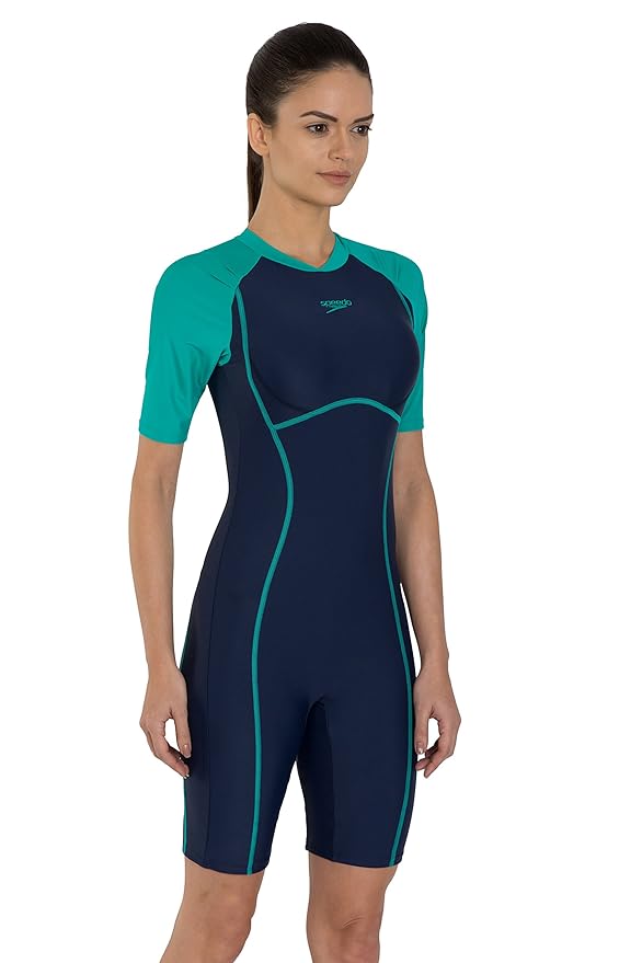 Speedo Women's Endurance Essential Splice Kneesuit Swimwear