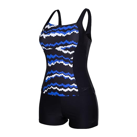 Speedo Womens Penny Tankini Swimwear