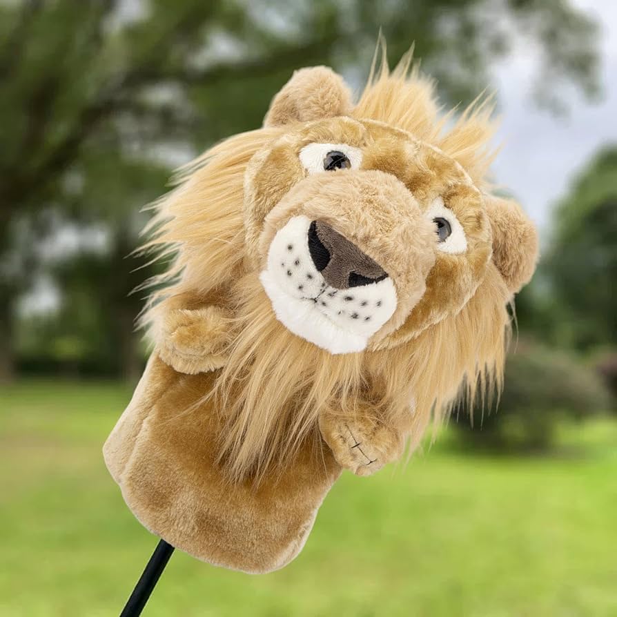 GolfBasic Wood Cover - Lion