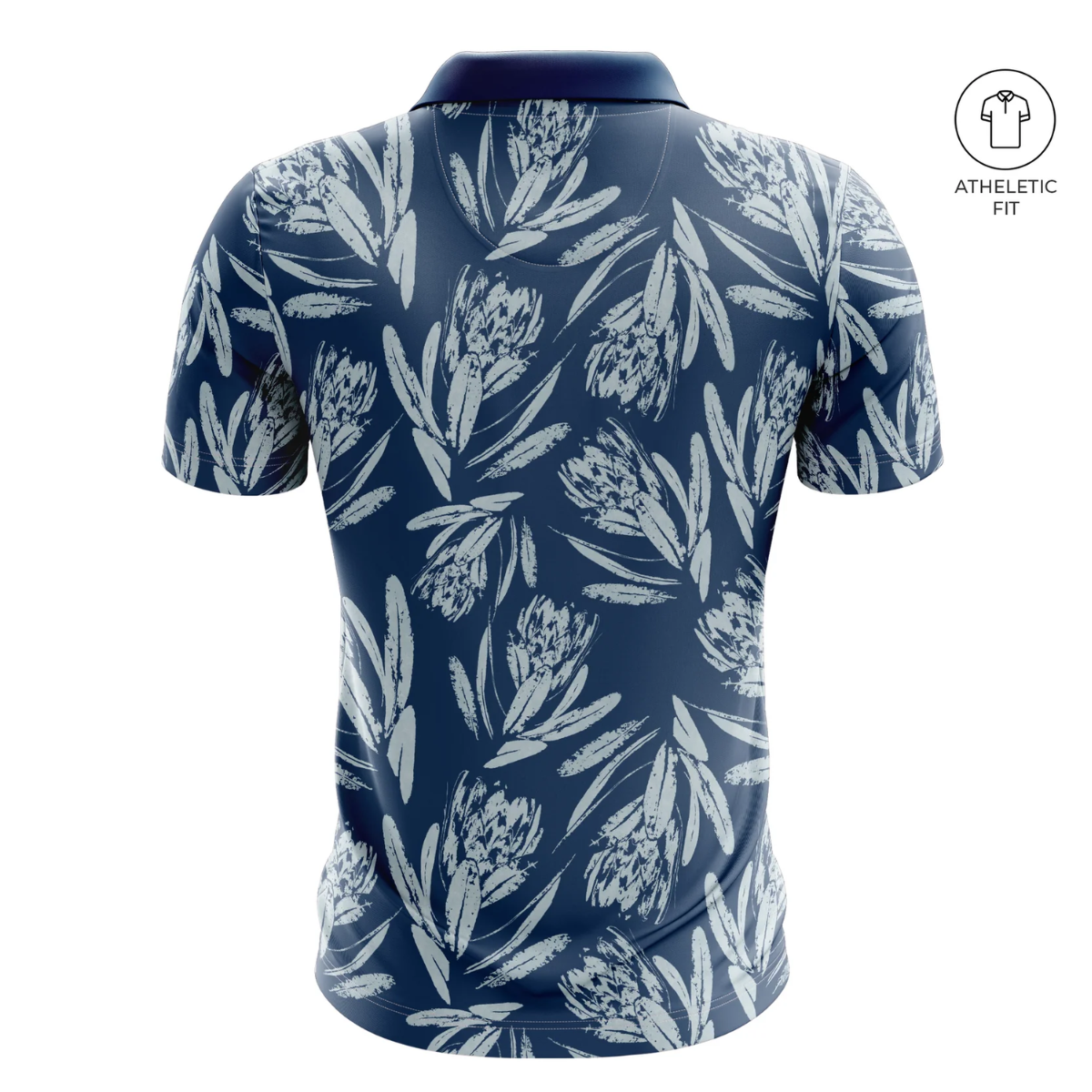 Greg Norman Men’s Midnight Drive Golf Athletic Fit Polo (US Size)