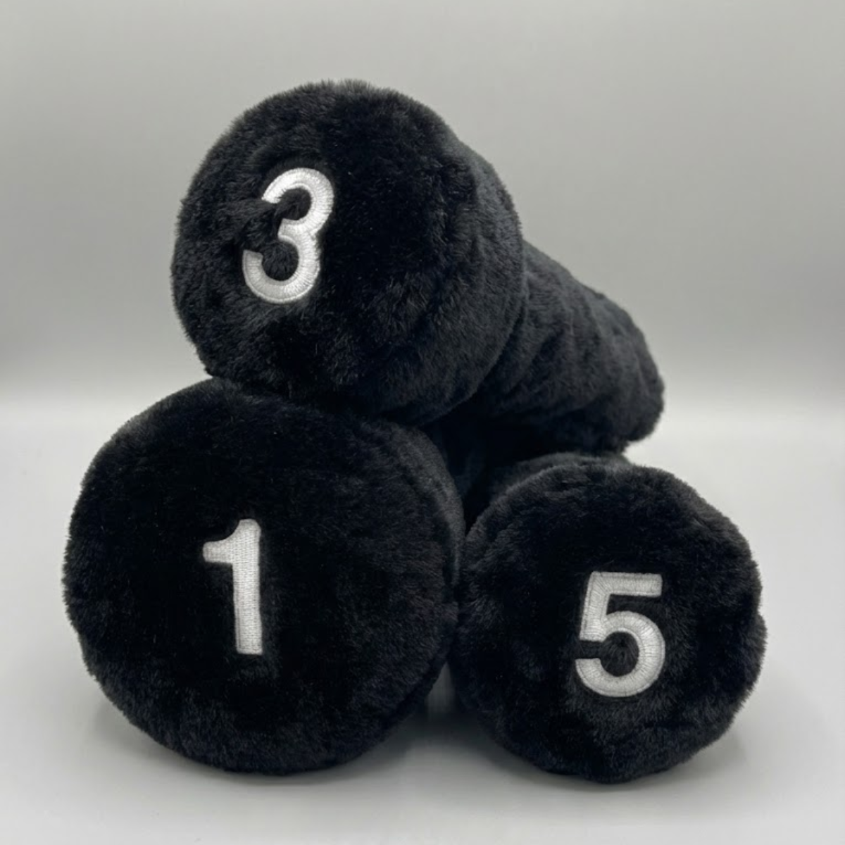 Penguin Fur Head Cover (set of 3 pcs)