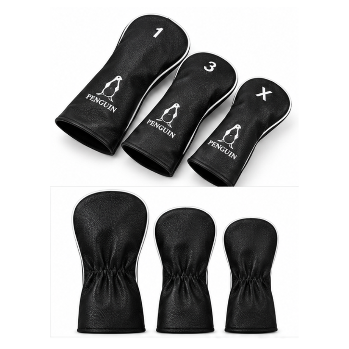 Penguin Wood Head Cover (Set of 3 pcs)