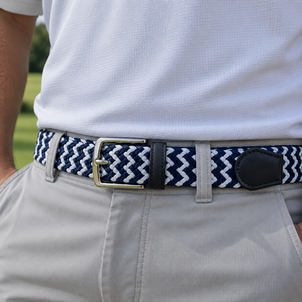 GolfBasic Premium Woven Braided Belt