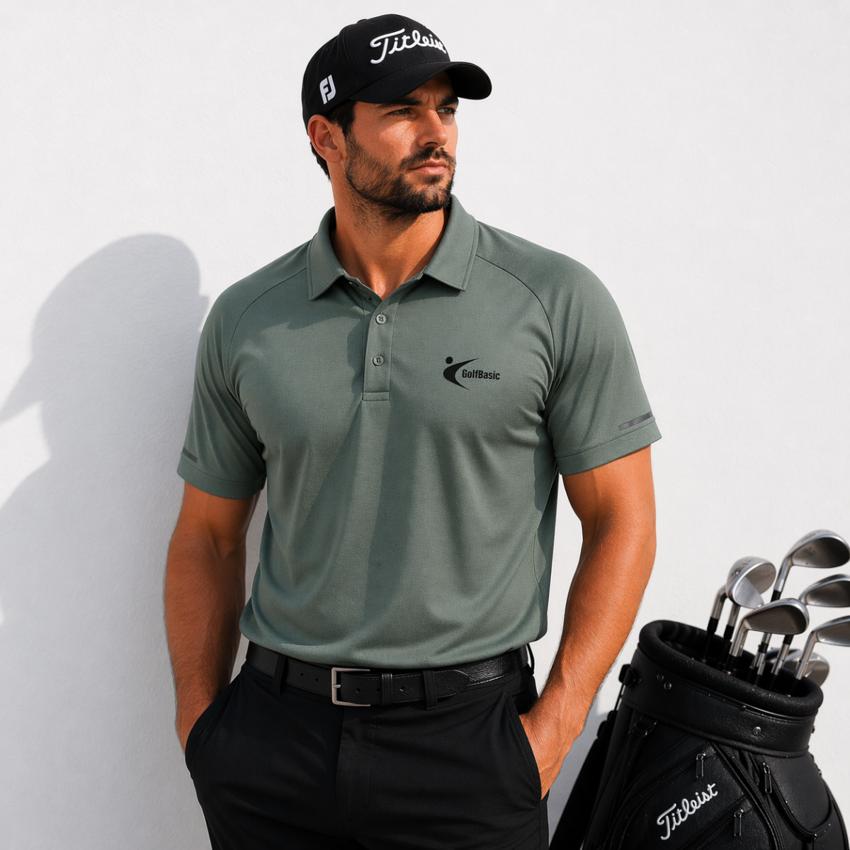 GolfBasic Tour Signature Men's Polo T-shirt