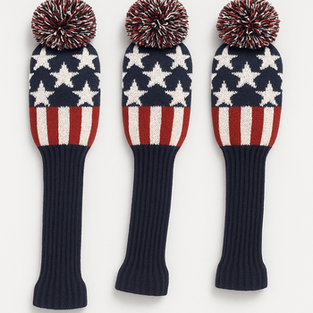 GolfBasic Star Knitted Head Covers (Set of 3 pcs)