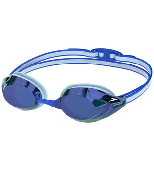 Speedo Unisex Adult Vanquisher 3.0 Mirror Blue Lens Swim Goggles - Blue