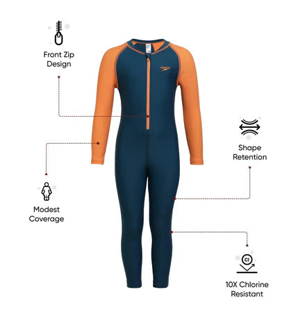 Speedo Boy's Recycled Endurance 10 All In One Suit