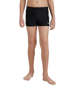Speedo Boy's Endurance10 Essential Houston Aqushort - Black & Arctic Glass
