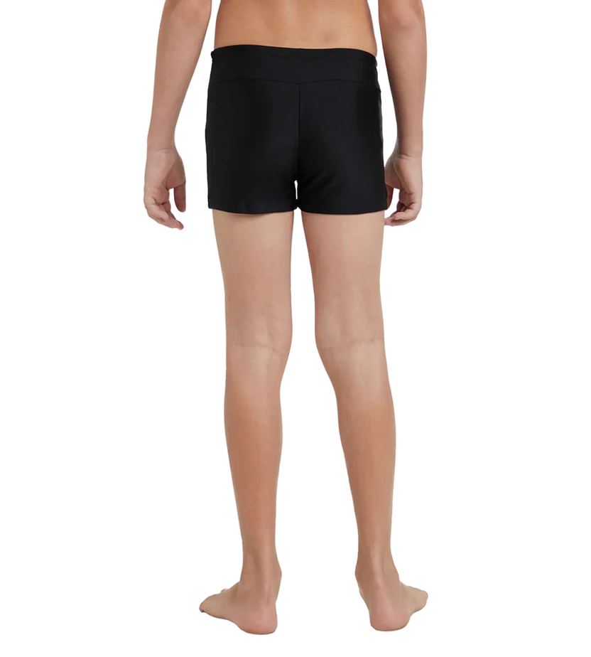 Speedo Boy's Endurance10 Essential Houston Aqushort - Black & Arctic Glass