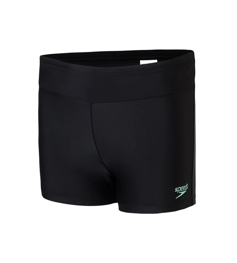 Speedo Boy's Endurance10 Essential Houston Aqushort - Black & Arctic Glass