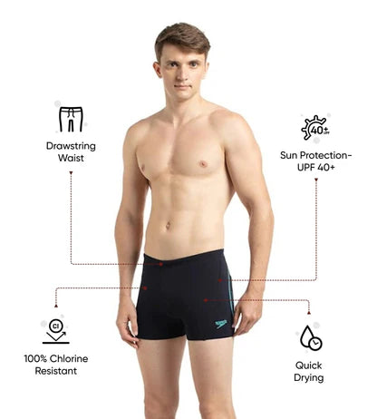 Speedo Men's Endurance+ Essential Splice Aquashort