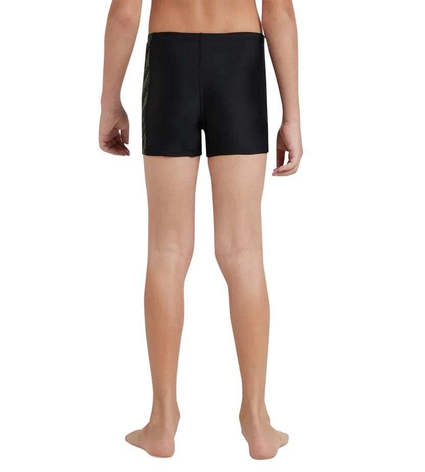 Speedo Boy's Endurance 10 Hyperboom Panel Print Aquashort