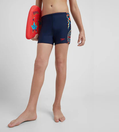 Speedo Boy's Endurance Allover Panel Aquashort