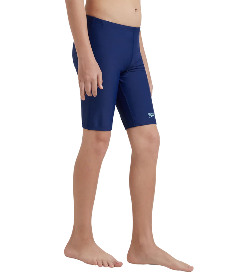 Speedo Boy's Endurance10 Side Panel Hyperboom Print Jammer - Harmony, True Navy