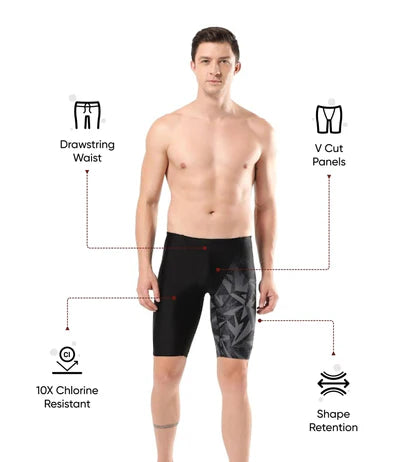 Speedo Men's Endurance 10 Hyperboom V Cut Jammer
