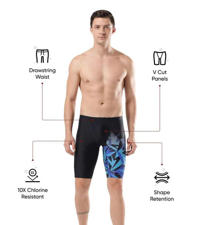 Speedo Men's Endurance 10 Hyperboom V Cut Jammer