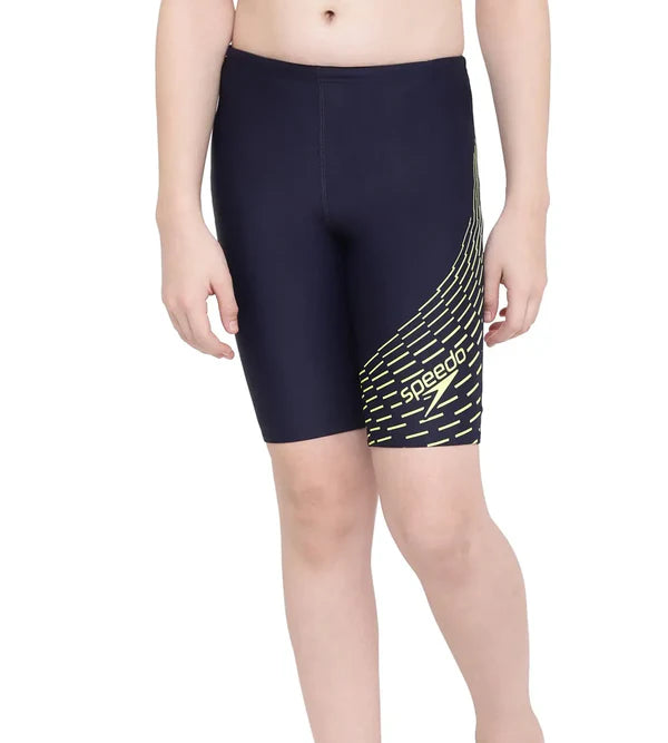 Maillot De Bain Jammer Speedo Medley Logo Pour Garçon - Taille 11-12 Ans - Couleur Peacoat / Sugar Blue - 6