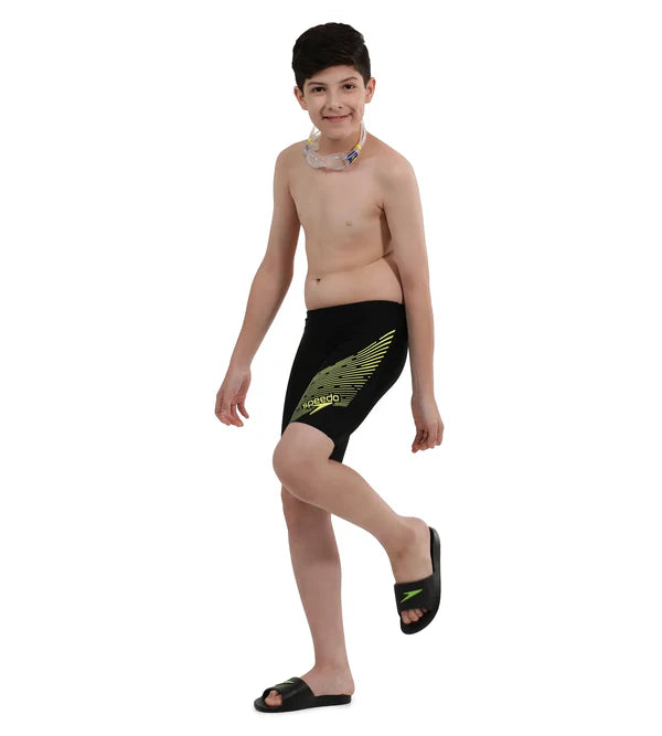Speedo Boy's Endurance 10 Medley Logo Jammer