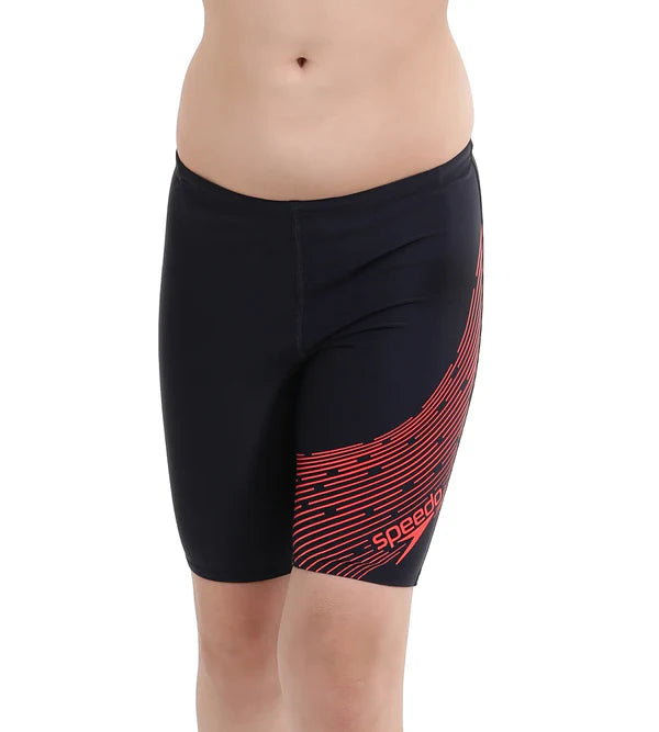Speedo Boy's Endurance 10 Medley Logo Jammer