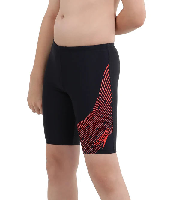 Speedo Boy's Endurance 10 Medley Logo Jammer
