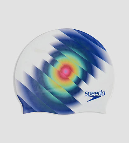 Speedo Unisex Digital Printed Swim Cap For Men and Women