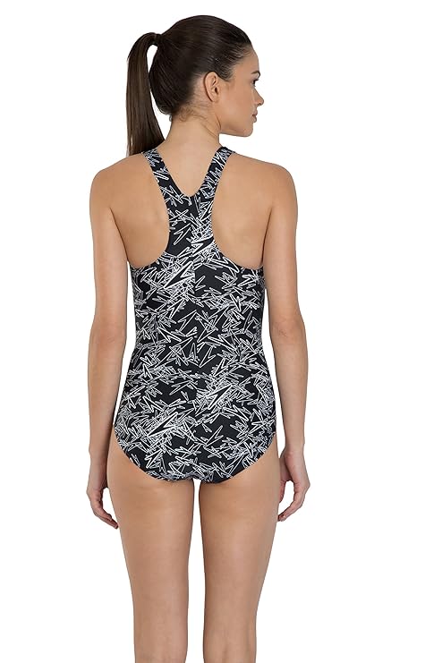 Speedo Women's Endurance10 Boom Allover Racerback One Piece