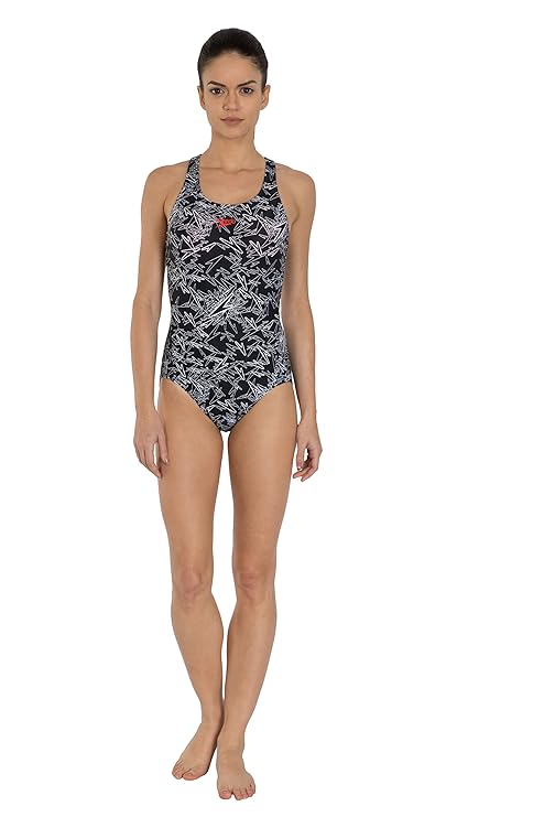 Speedo Women's Endurance10 Boom Allover Racerback One Piece