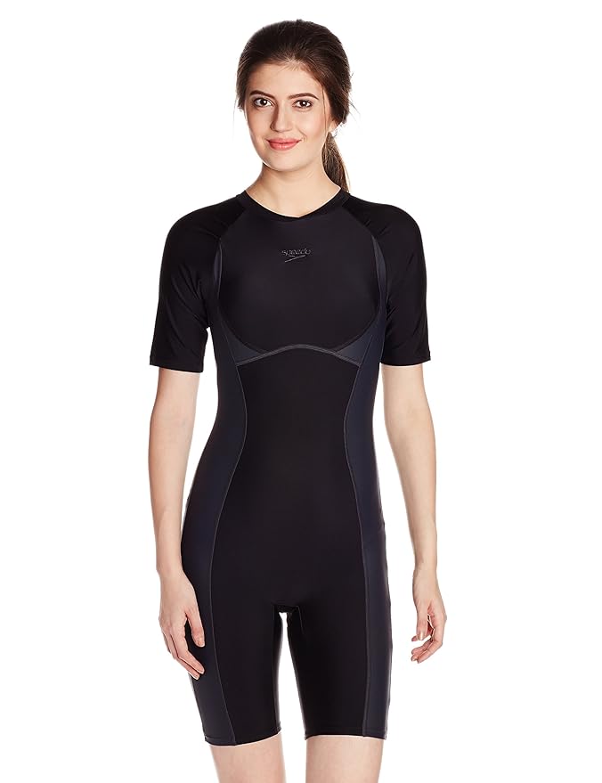 Speedo Women's Endurance Essential Splice Kneesuit Swimwear