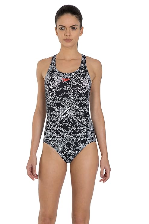 Speedo Women's Endurance10 Boom Allover Racerback One Piece