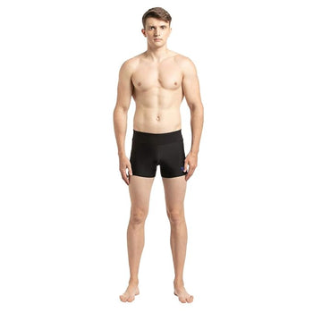 Speedo Mens Essential Houston Aquashort - Black & Beautiful Blue