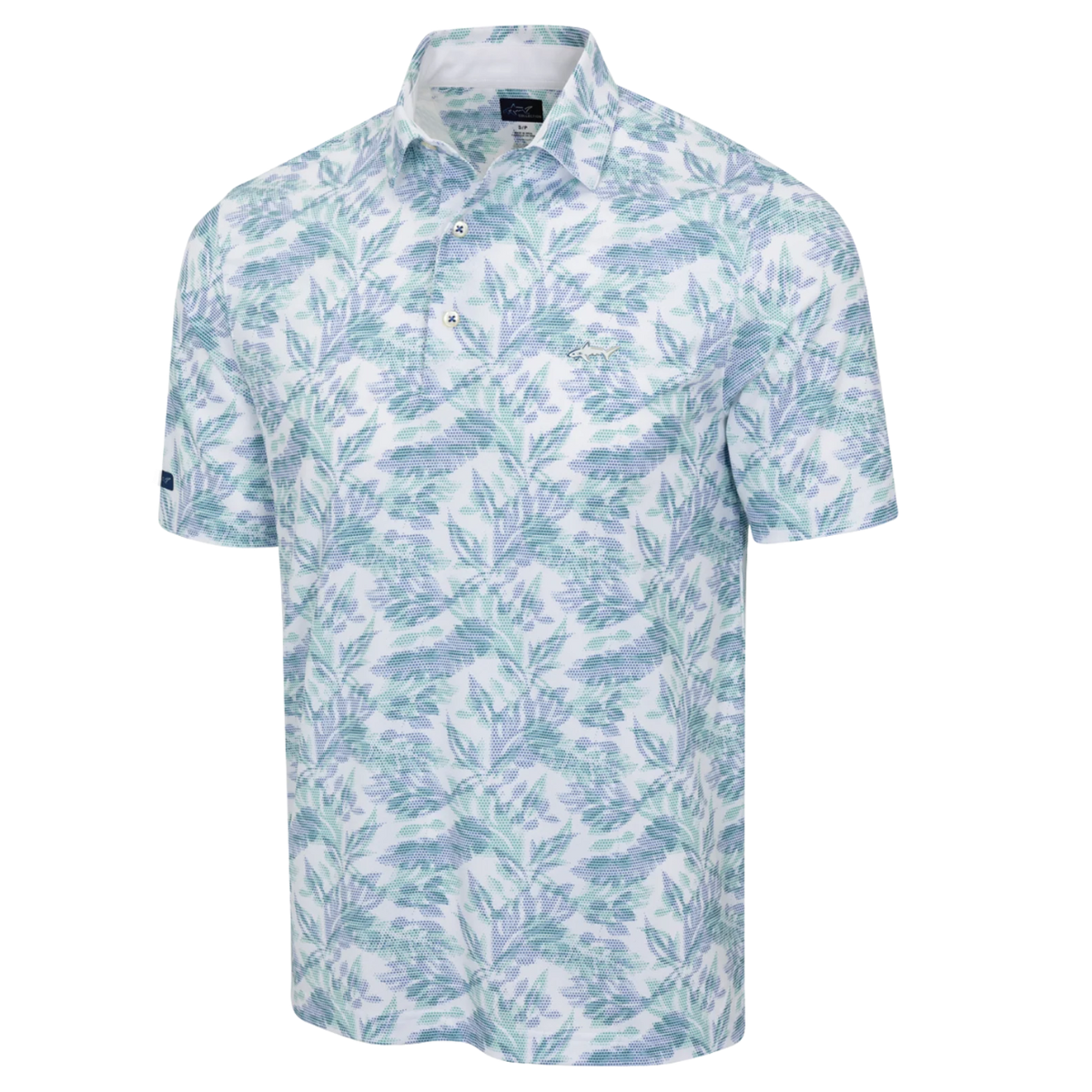 Greg Norman Men’s ML75 Island Breeze Golf Polo T-shirt (US Size)
