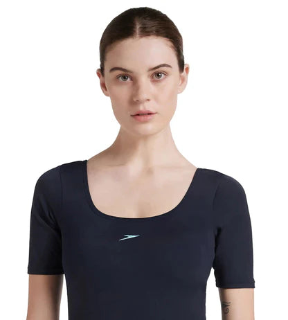 Speedo Women's Endurance+ Myrtle Legsuit Swimwear