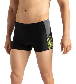 Speedo Men's Endurance 10 Dive Aquashort - Black & Dove Grey