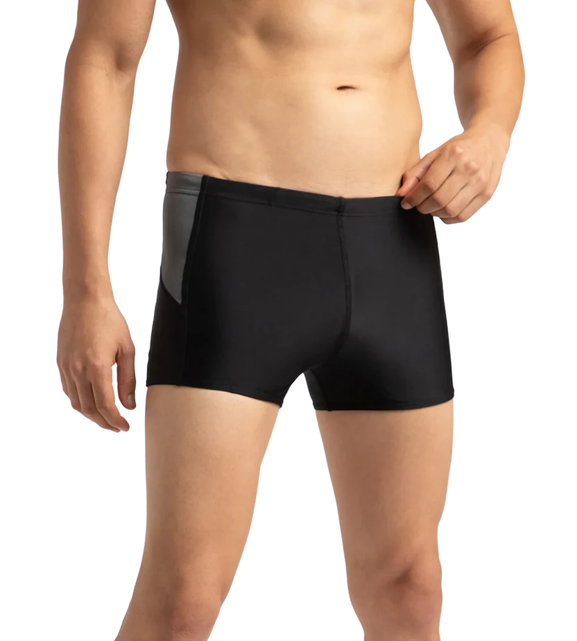 Speedo Men's Endurance 10 Dive Aquashort - Black & Dove Grey