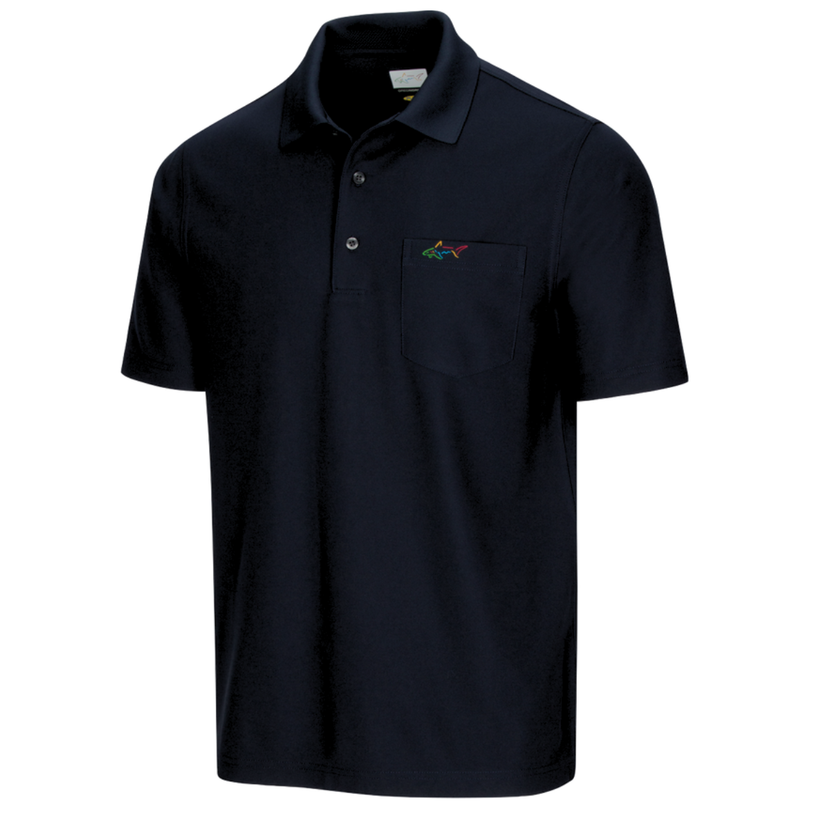 Greg Norman Protek Micro Pique Pocket Polo T-Shirt (US Size)