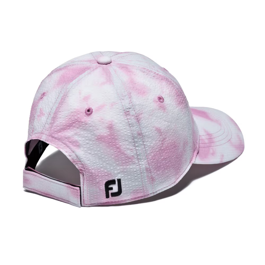 FootJoy Women,s Seersucker Tie-Dye Print Cap