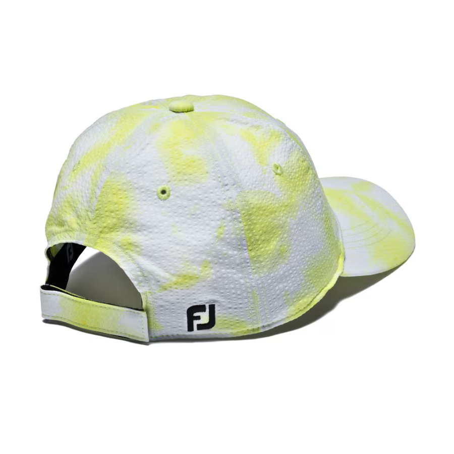 Footjoy Rain Hat FootJoy Women,s Seersucker Tie-Dye Print Cap