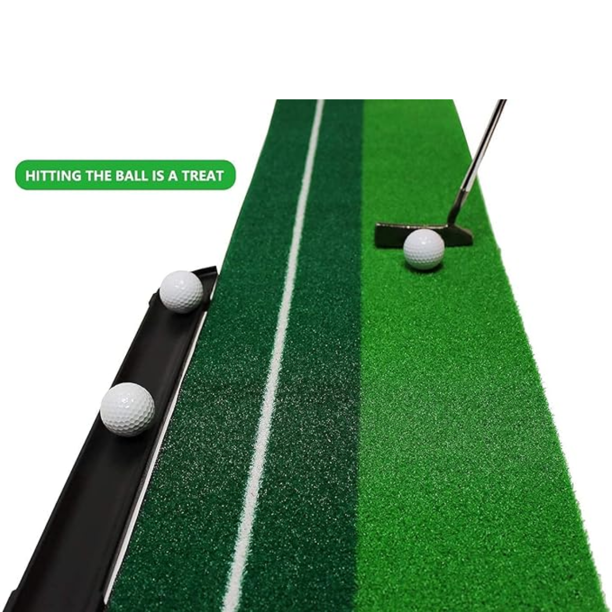 GolfBasic Deluxe Return Putting Mat (3 Metre)