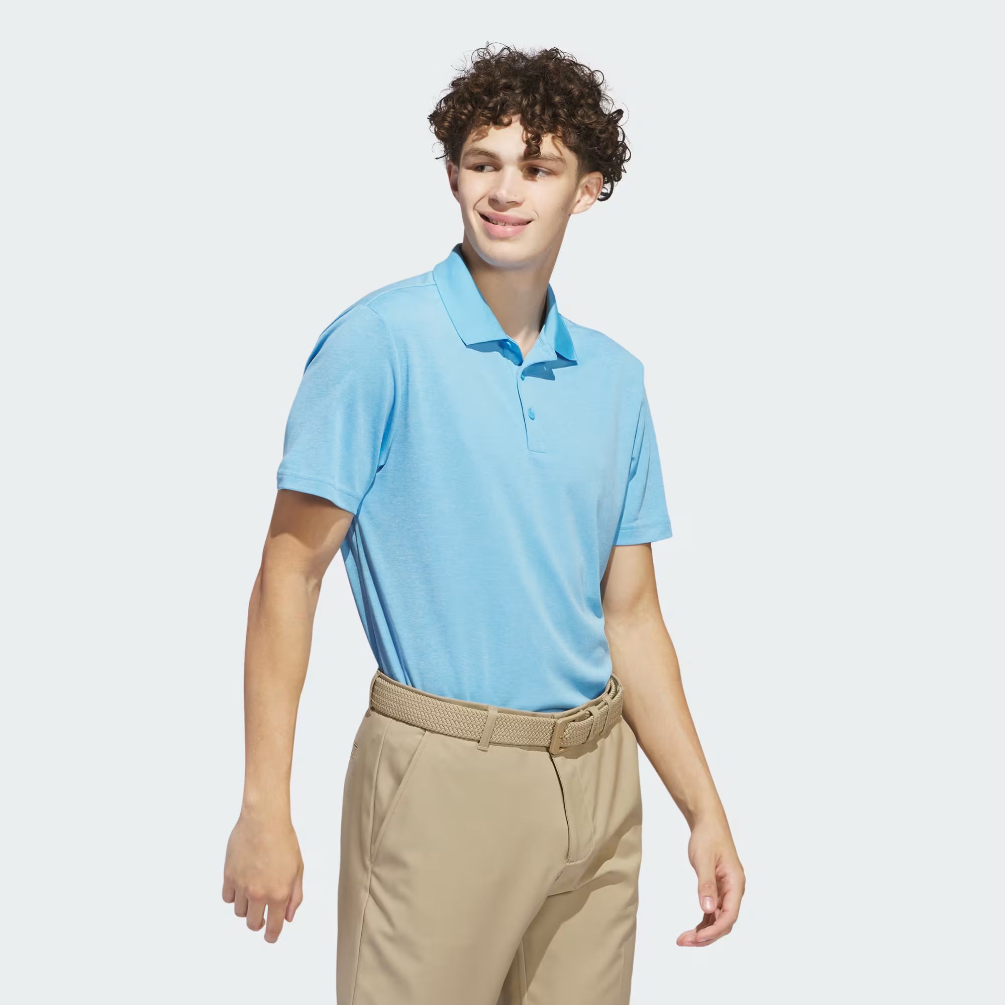 Adidas Adi Performance Heathered Polo T-Shirt (US Size)