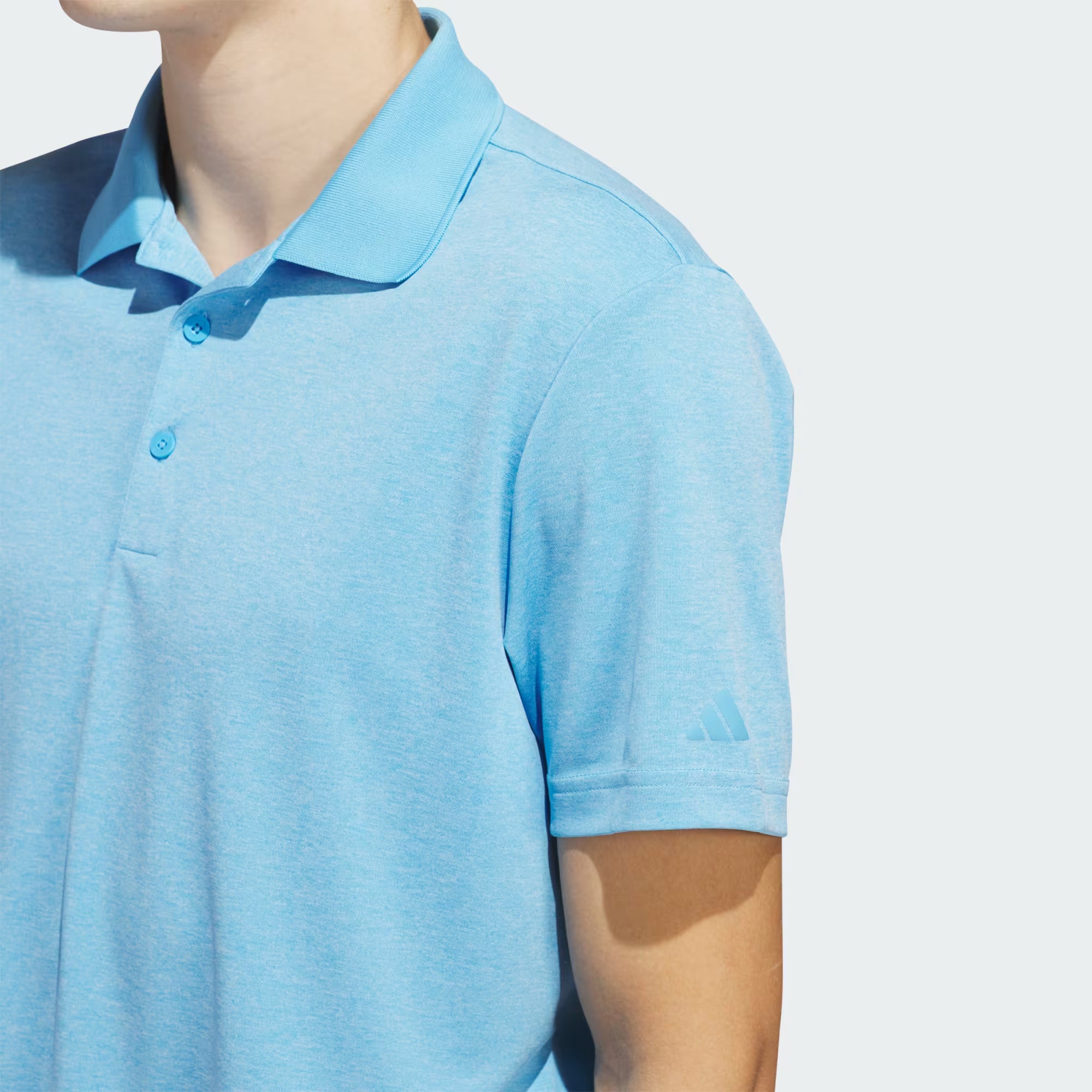 Adidas Adi Performance Heathered Polo T-Shirt (US Size)