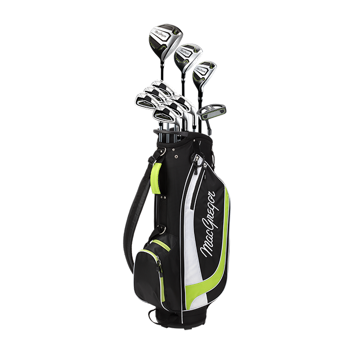 MacGregor Mens CG4000 Steel Package Set With Golf Cart Bag - Left Hand