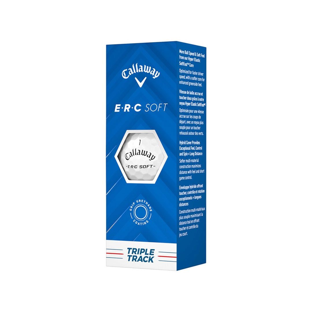 Callaway ERC Soft Triple Track Golf Balls White